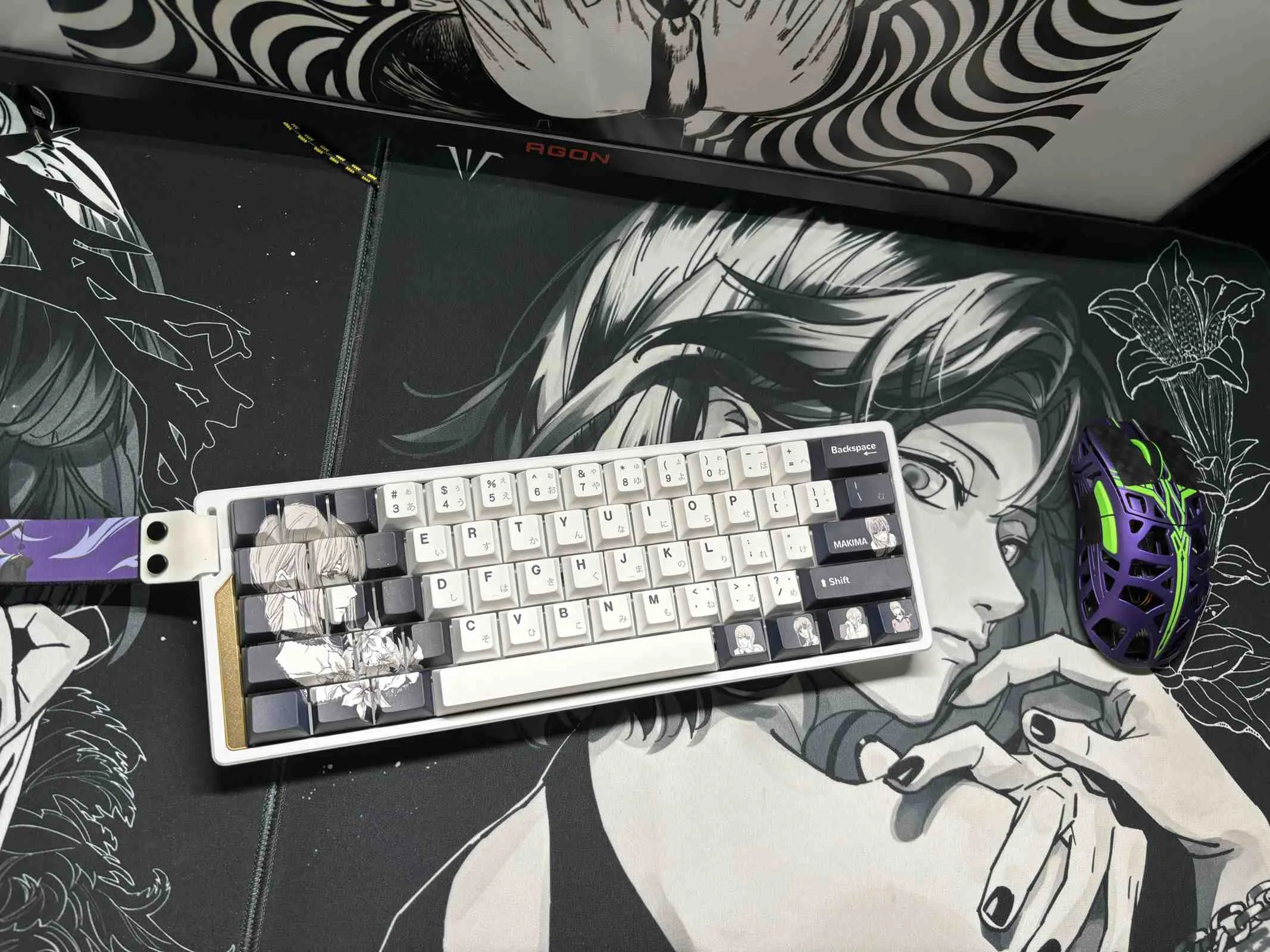 chainsaw-man-makima-themed-cherry-keycapset-upfront3