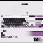 chainsawman-reze-cherry-keycapset-mechanical-keyboard-front