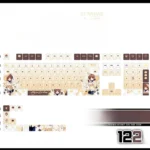 clannad-nagisafurukawa-cherry-keycapset-mechanical-keyboard-side