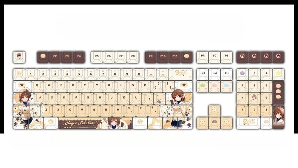 clannad-nagisafurukawa-cherry-keycapset-mechanical-keyboard-upfront