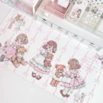 doll-with-bear-desk-mat-mousepad-deskmat