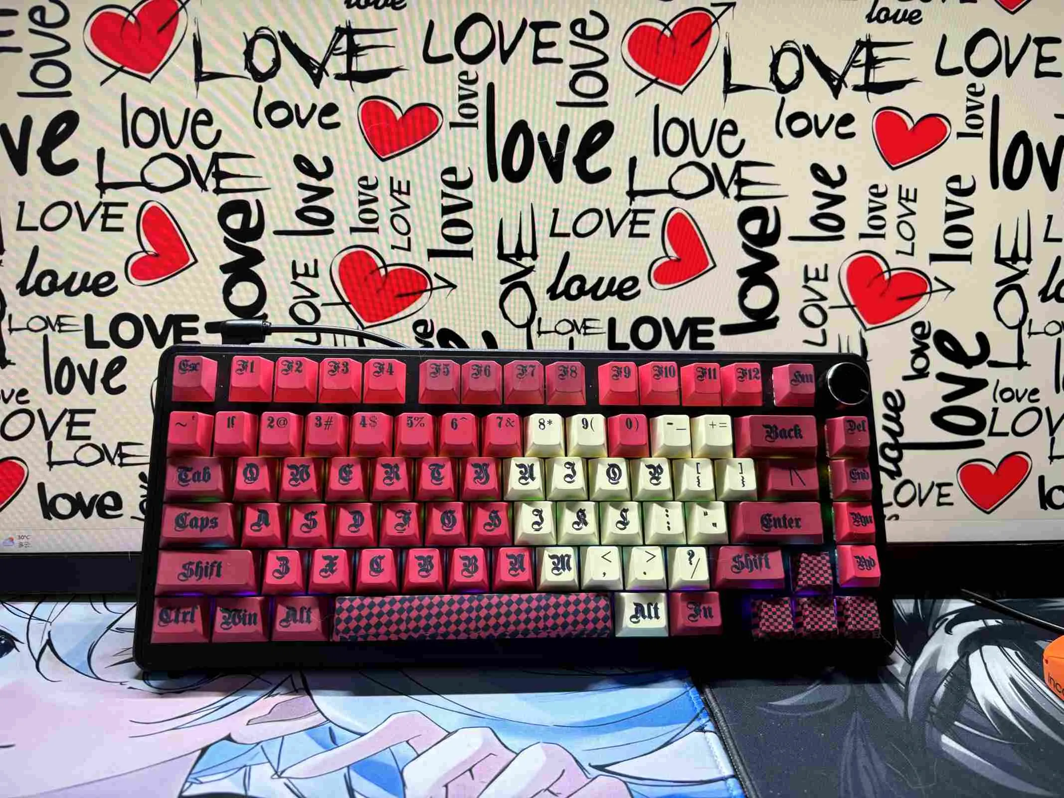 heartbeat-cherry-keycap-set-yellow