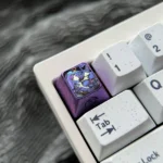 honkai-star-rail-black-swan-keycaps-purple