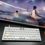 A collection of Kikyo Keycap Set featuring with elegant floral design and crisp top engraved legends from multiple selection.