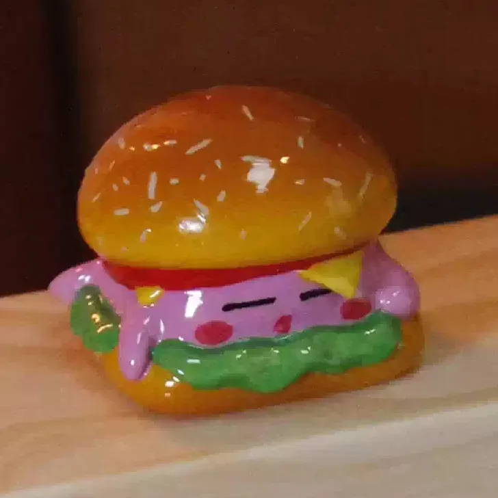 kirby-adorable-kirby-burger-keycap-cover