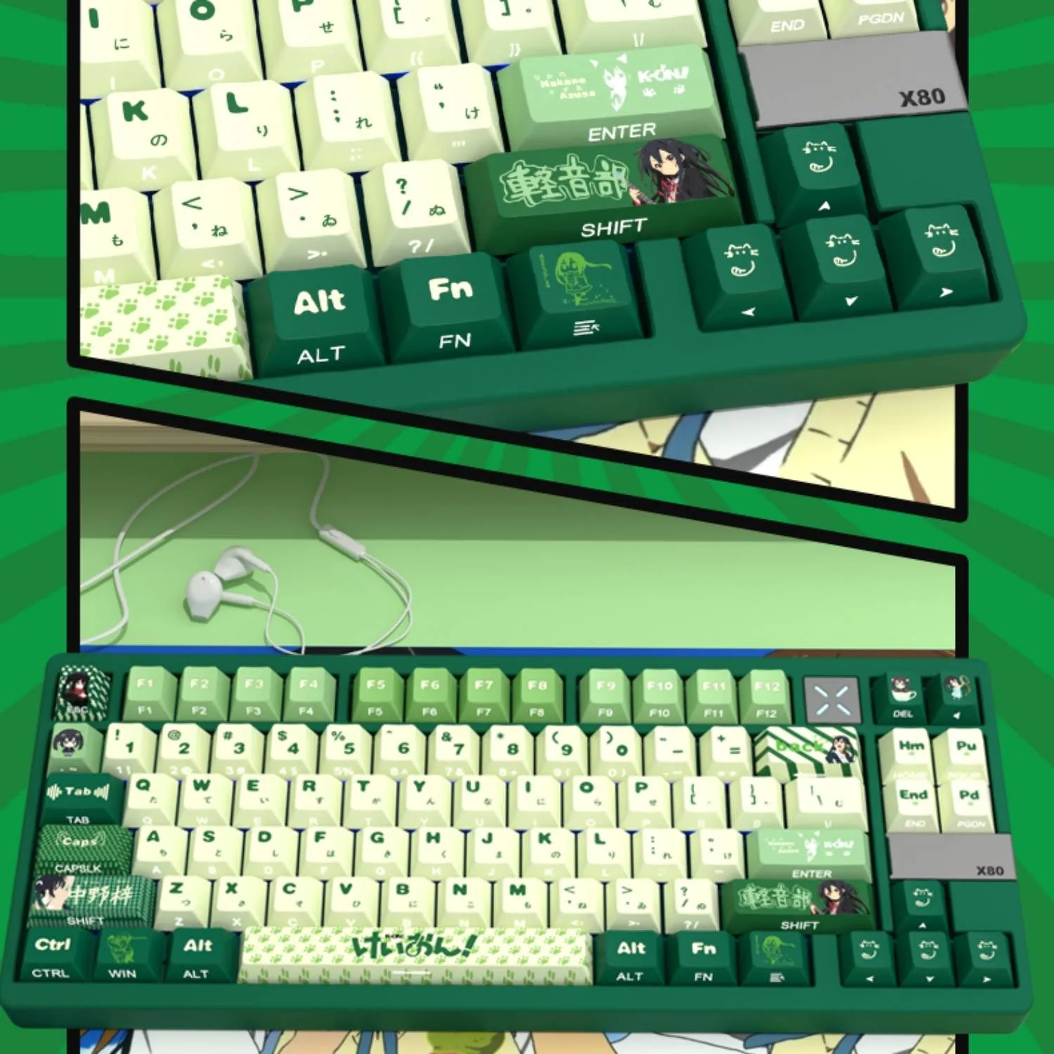 kon-azusa-nakano-cherry-keycap-set-front