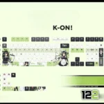 kon-azusanakano-cherry-keycapset-mechanical-keyboard-side