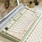 little-flower-cat-cherry-keycap-set-side