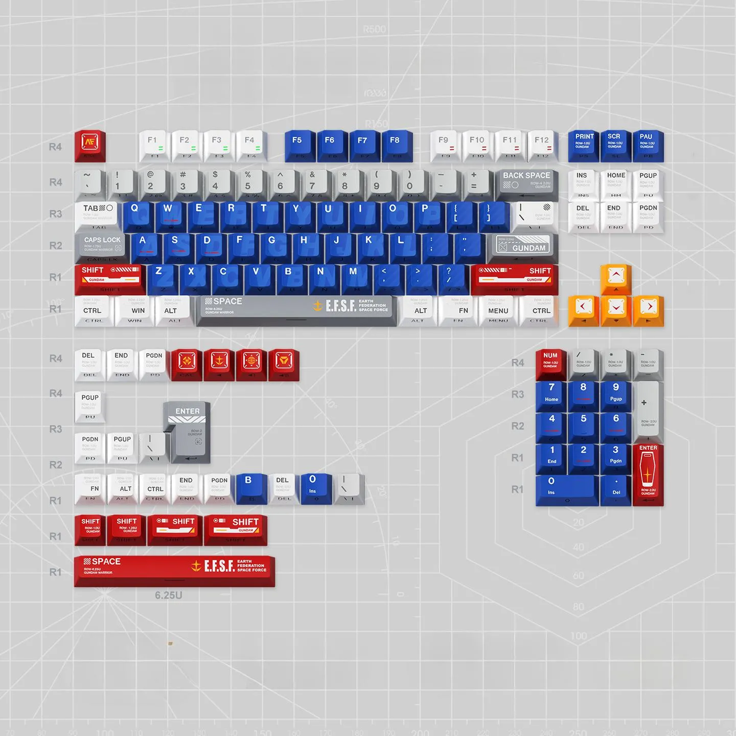 mobilesuit-gundam-victory2-gundam-keycap-set-cherry