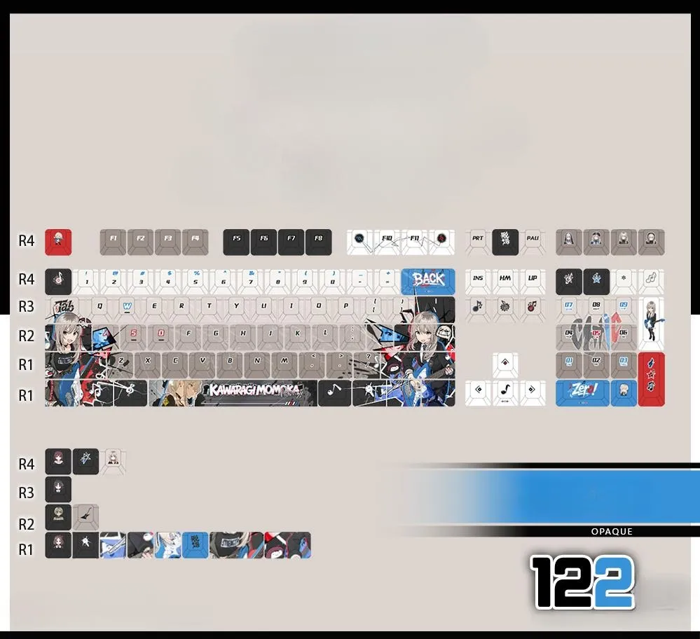 momoka-kawaragi-cherry-keycapset-mechanical-keyboard-opaque