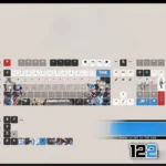 momoka-kawaragi-cherry-keycapset-mechanical-keyboard-side