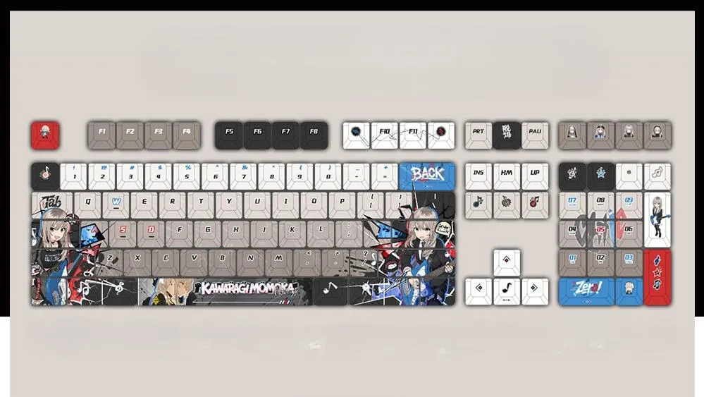 momoka-kawaragi-cherry-keycapset-mechanical-keyboard-upfront