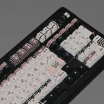 Whimsical Princess Diary Keycap Set gallery, featuring soft pastel keys, delicate typography, and dreamy fairy-tale aesthetics designed for broad design.