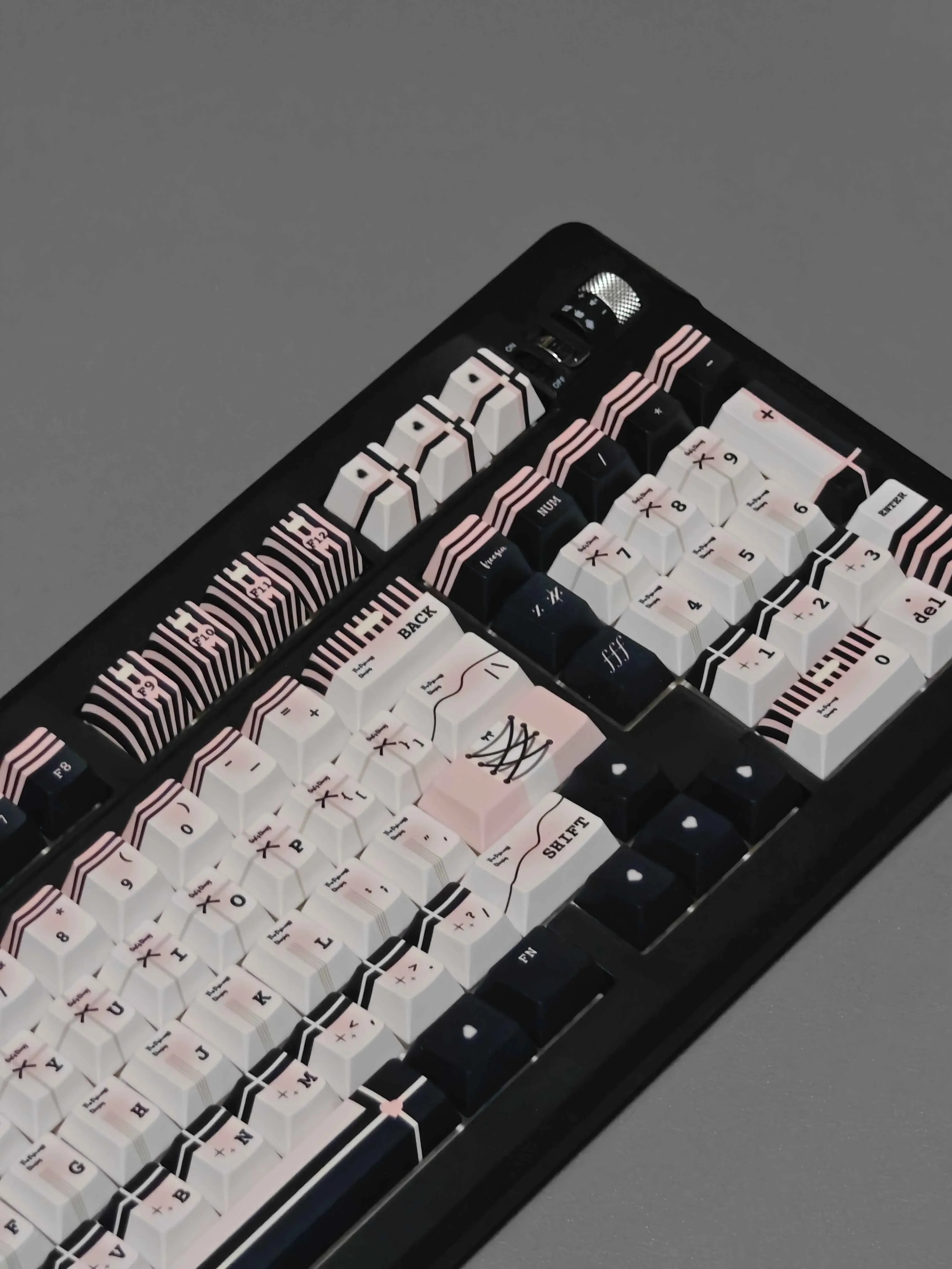 Whimsical Princess Diary Keycap Set gallery, featuring soft pastel keys, delicate typography, and dreamy fairy-tale aesthetics designed for broad design.