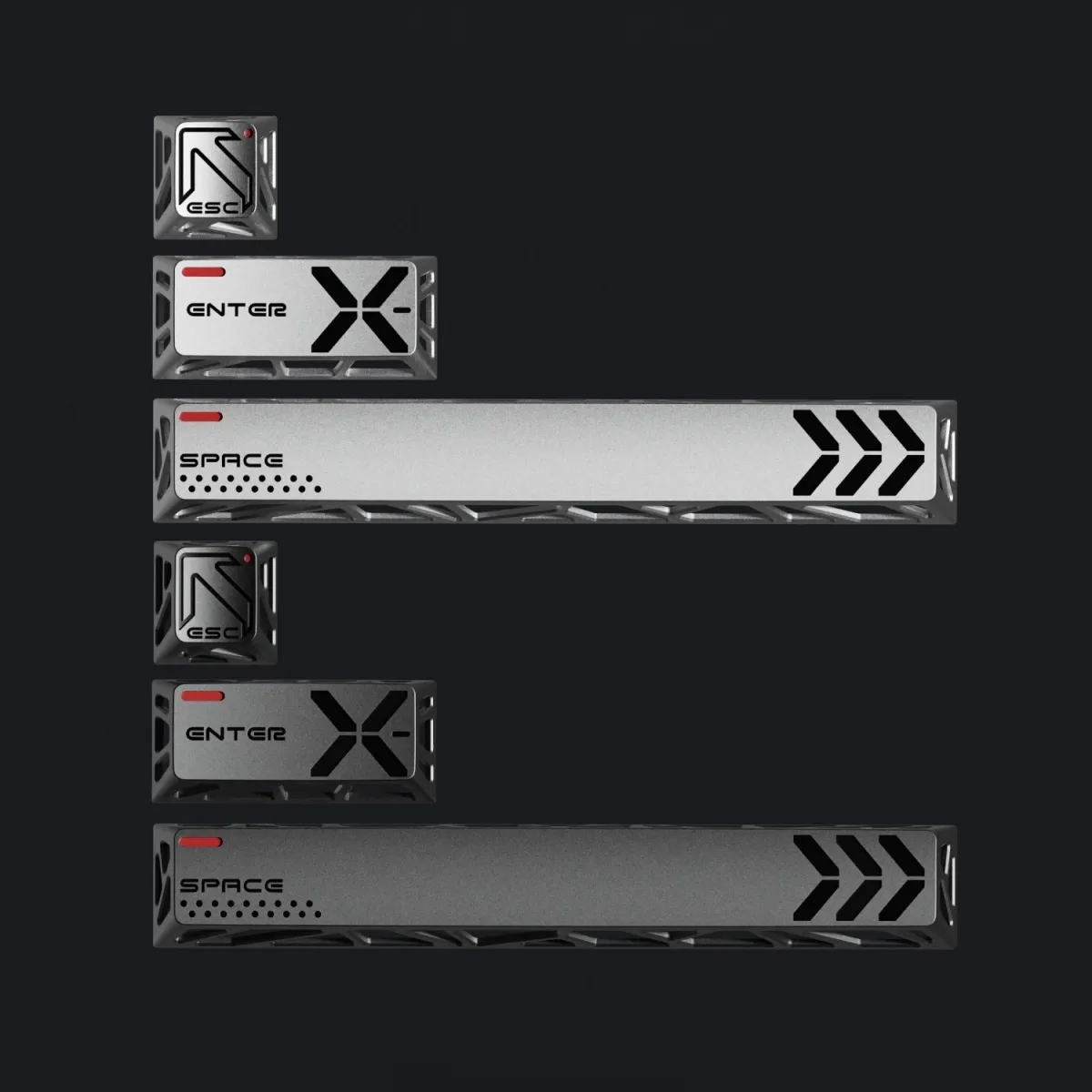 stylish-hollow-star-keycaps-cover