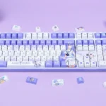summer-pockets-aosorakado-keycapset-mechanical-keyboard-front