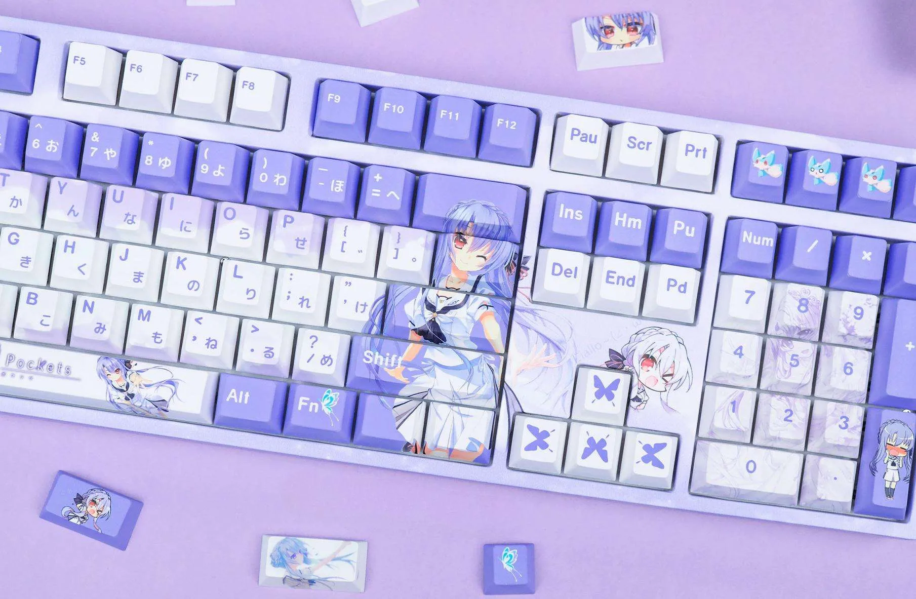 summer-pockets-aosorakado-keycapset-mechanical-keyboard-upfront2