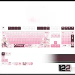 tanikaze-amane-cherry-keycapset-mechanical-keyboard-front