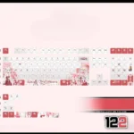 tomotake-yoshino-cherry-keycapset-mechanical-keyboard-side