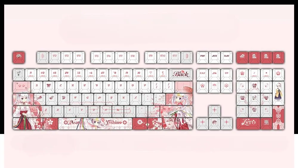 tomotake-yoshino-cherry-keycapset-mechanical-keyboard-upfront