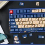 violet-evergarden-violet-keycapset-mechanical-keyboard-left