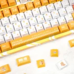 vocaloid-kagamine-rinlen-keycapset-mechanical-keyboard-front