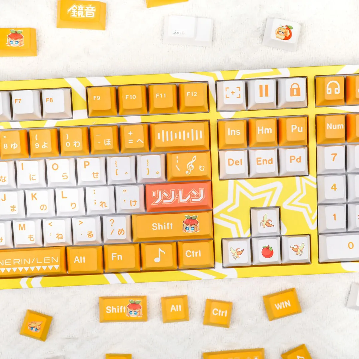 vocaloid-kagamine-rinlen-keycapset-mechanical-keyboard-right