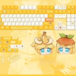 vocaloid-kagamine-rinlen-keycapset-mechanical-keyboard-upfront