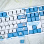 vocaloid-snow-hatsunemiku-keycapset-mechanical-keyboard-upfront2