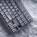 white-chrome-hearts-cherry-keycap-set-right