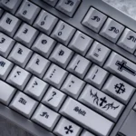 white-chrome-hearts-cherry-keycap-set-upfront