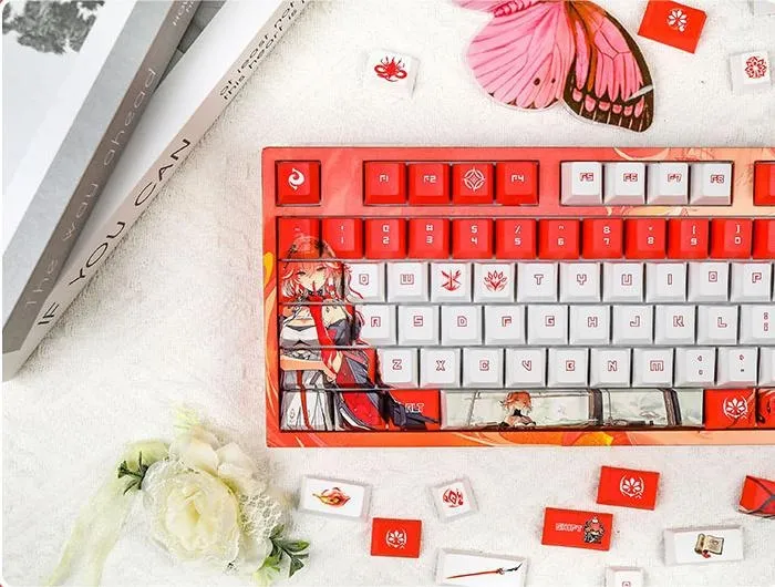 wutheringwaves-changli-keycap-set-mechanical-keyboard-left