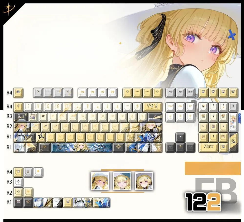 wutheringwaves-phoebe-cherry-keycapset-mechanical-keyboard-cover