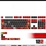 asukalangley-soryu-cherry-keycapset-mechanical-keyboard-front1