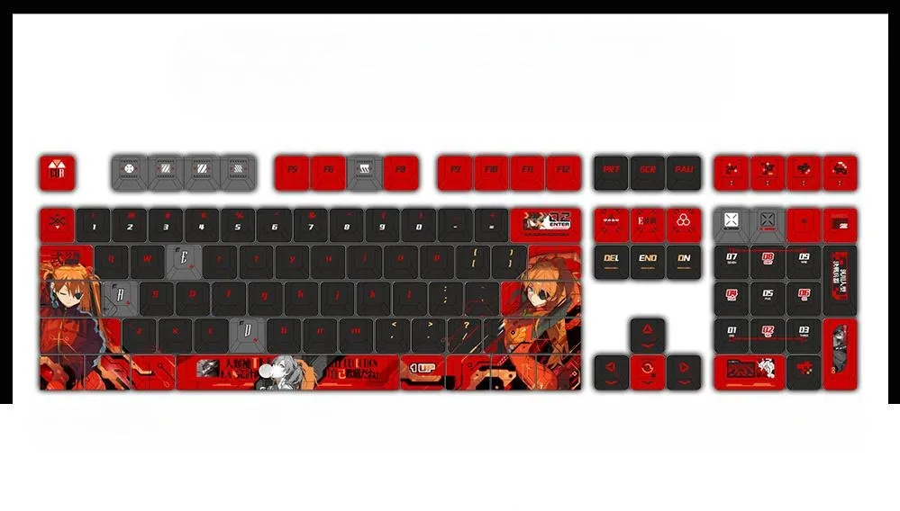 asukalangley-soryu-cherry-keycapset-mechanical-keyboard-upfront