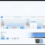 atri-cherry-keycap-set-mechanical-keyboard-side