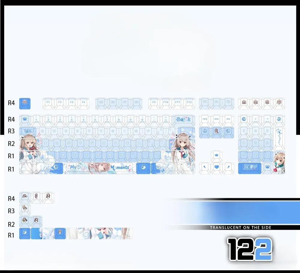 atri-cherry-keycap-set-mechanical-keyboard-side