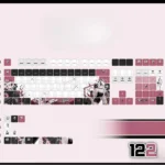 bluearchive-onikatakayoko-cherry-keycapset-mechanical-keyboard-front