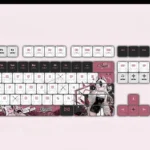 bluearchive-onikatakayoko-cherry-keycapset-mechanical-keyboard-upfront