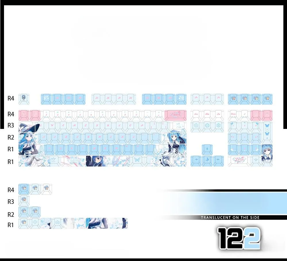 chtholly-nota-seniorious-keycapset-mechanical-keyboard-side