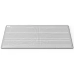 Extra-large cutting board desk mat showcasing its unique monochrome minimalist design for a professional and elegant workspace.