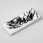 Multiple angles of the Dragon Ball PBT side-lit keycaps set, revealing vibrant character designs and legends optimized for RGB mechanical keyboards.