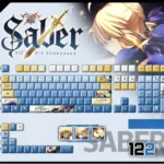 fatestaynight-saber-cherry-keycapset-mechanical-keyboard-cover