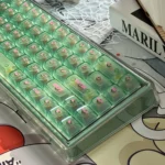 Fruit Series Base68 Tri-Mode Mechanical Keyboard, vibrant and hot-swappable 68-key with multi switches options.