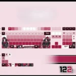 hiro-nikaido-cherry-keycapset-mechanical-keyboard-front