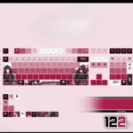 hiro-nikaido-cherry-keycapset-mechanical-keyboard-opaque