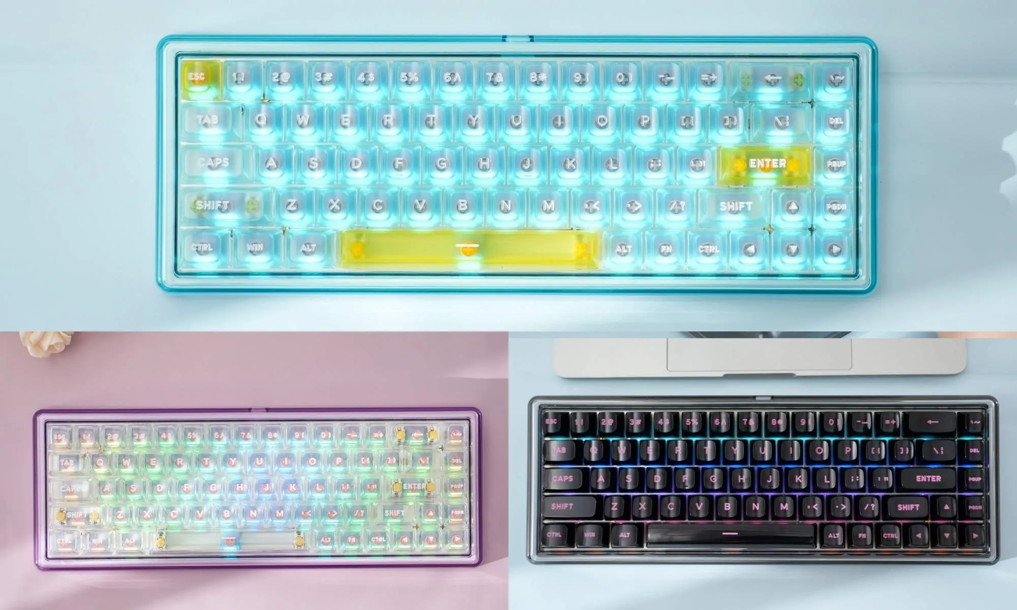 hollow-series-base68-trimode-mechanical-keyboard-cover