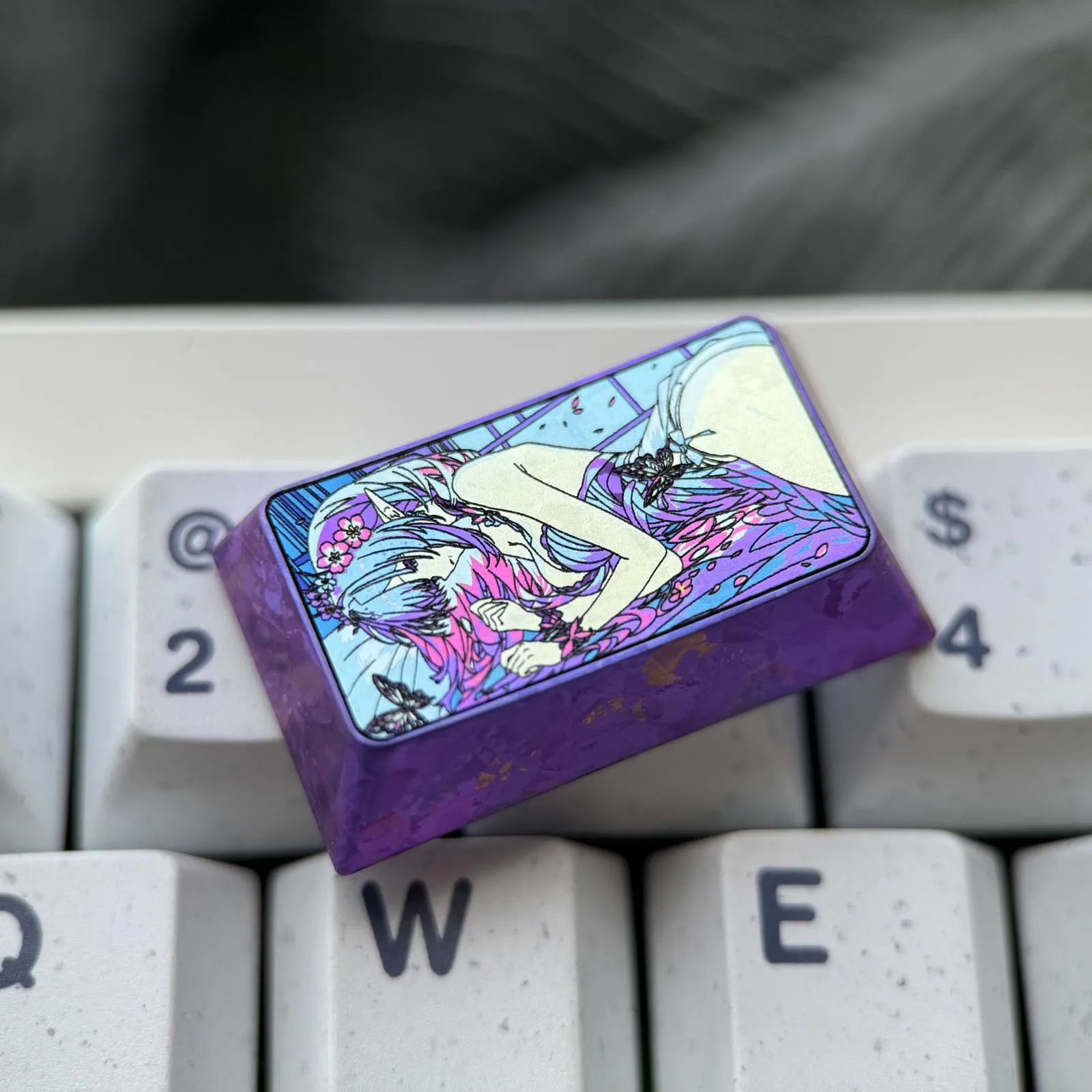 honkai-star-rail-adorable-castorice-keycaps-rightshift