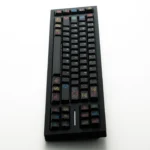 Collection of iconic Keith Haring Graffiti PBT Keycaps Set, showcasing dynamic urban art from multiple angles, emphasizing premium durability.