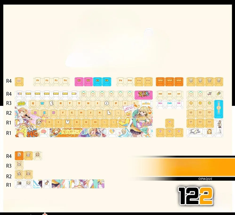 kotone-fujita-cherry-keycapset-mechanical-keyboard-opaque